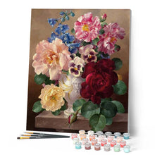 Charger l'image dans la galerie, peinture par numéros | Beau Bouquet | fleurs, france, intermédiaire | FiguredArt