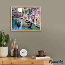Charger l'image dans la galerie, peinture par numéros | Canaux de Venise | france, intermédiaire, ville | FiguredArt