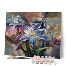 Charger l'image dans la galerie, peinture par numéros | Lys colorés | complexe, fleurs, france | FiguredArt