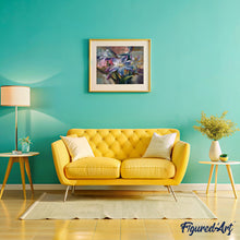 Charger l'image dans la galerie, peinture par numéros | Lys colorés | complexe, fleurs, france | FiguredArt