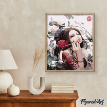 Charger l'image dans la galerie, peinture par numéros | Belle asiatique | facile, france, romantique | FiguredArt