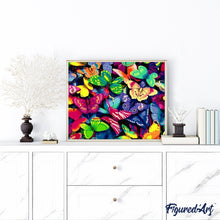 Charger l'image dans la galerie, peinture par numéros | Papillons colorés | animaux, facile, papillons | FiguredArt