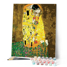 Charger l'image dans la galerie, peinture par numéros | Le baiser Klimt | complexe, france, reproduction, romantique | FiguredArt