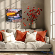 Charger l'image dans la galerie, peinture par numéros | Falaise et Vagues | complexe, france, paysages | FiguredArt