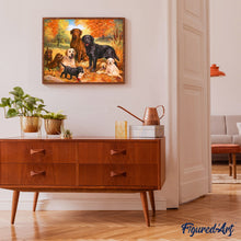Charger l'image dans la galerie, peinture par numéros | Chiens et Chiots | animaux, chiens, complexe | FiguredArt