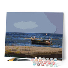 Charger l'image dans la galerie, peinture par numéros | Bateau de pêche | bateaux, complexe | FiguredArt