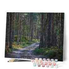 Charger l'image dans la galerie, peinture par numéros | Promenade dans les Bois | complexe, montagnes, paysages | FiguredArt