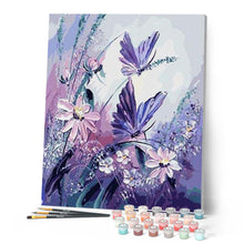 Charger l'image dans la galerie, peinture par numéros | Fleurs et Papillons | animaux, france, intermédiaire, papillons | FiguredArt
