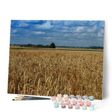 Charger l'image dans la galerie, peinture par numéros | Champ de Blé | complexe, paysages | FiguredArt