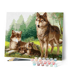 Charger l'image dans la galerie, peinture par numéros | Chiens Loups | animaux, chiens, intermédiaire | FiguredArt