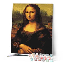 Charger l'image dans la galerie, peinture par numéros | Da Vinci Mona Lisa La Joconde | france, intermédiaire, reproduction | FiguredArt