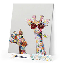 Charger l'image dans la galerie, Duo de Girafes Pop Art