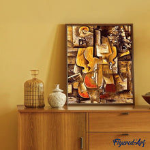 Charger l'image dans la galerie, peinture par numéros | Picasso Violon et Raisins | france, intermédiaire, musique, reproduction | FiguredArt