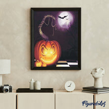 Charger l'image dans la galerie, peinture par numéros | Citrouille d’Halloween | halloween, intermédiaire | FiguredArt