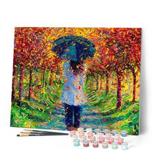 Charger l'image dans la galerie, peinture par numéros | Vent d’Automne dans les Feuilles | complexe, paysages | FiguredArt