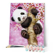 Charger l'image dans la galerie, peinture par numéros | Bébé Panda | animaux, france, intermédiaire, pandas | FiguredArt