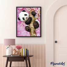 Charger l'image dans la galerie, peinture par numéros | Bébé Panda | animaux, france, intermédiaire, pandas | FiguredArt