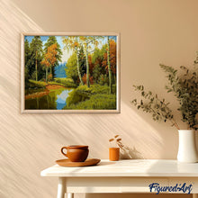 Charger l'image dans la galerie, peinture par numéros | En suivant la Rivière | complexe, paysages | FiguredArt
