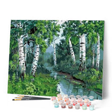 Charger l'image dans la galerie, peinture par numéros | Peupliers en Feuilles | complexe, paysages | FiguredArt