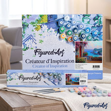 Charger l'image dans la galerie, peinture par numéros | Bord de Mer méditerranéen | complexe, paysages | FiguredArt