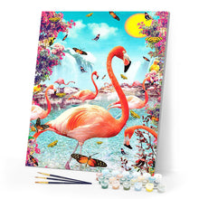 Charger l'image dans la galerie, Flamants roses et Papillons