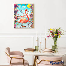 Charger l'image dans la galerie, Flamants roses et Papillons