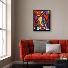 Charger l'image dans la galerie, peinture par numéros | Jazz Band | abstrait, facile | FiguredArt