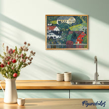 Charger l'image dans la galerie, peinture par numéros | Souvenirs de Village | complexe, paysages | FiguredArt