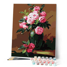 Charger l'image dans la galerie, peinture par numéros | Parfum de Roses | facile, fleurs | FiguredArt