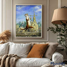 Charger l'image dans la galerie, peinture par numéros | Chat avec flûte | animaux, chats, complexe | FiguredArt