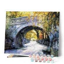 Charger l'image dans la galerie, peinture par numéros | Sous le Pont | arbres, complexe, paysages | FiguredArt