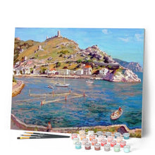 Charger l'image dans la galerie, peinture par numéros | Bord de Mer en Eté | complexe, paysages | FiguredArt