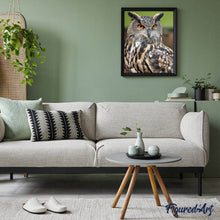 Charger l'image dans la galerie, peinture par numéros | Portrait de Hibou | animaux, chouettes et hiboux, complexe | FiguredArt