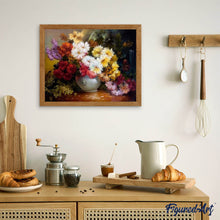 Charger l'image dans la galerie, peinture par numéros | Vase de Chrysanthèmes | complexe, fleurs | FiguredArt