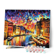 Charger l'image dans la galerie, peinture par numéros | Grand Canal à Venise | complexe, ville | FiguredArt