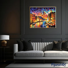 Charger l'image dans la galerie, peinture par numéros | Grand Canal à Venise | complexe, ville | FiguredArt