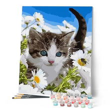 Charger l'image dans la galerie, peinture par numéros | Chat sauvage | animaux, chats, facile | FiguredArt