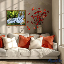Charger l'image dans la galerie, peinture par numéros | Le repos du Tigre | animaux, intermédiaire, tigres | FiguredArt