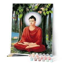 Charger l'image dans la galerie, peinture par numéros | Bouddha méditant | intermédiaire, religion | FiguredArt