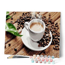 Charger l'image dans la galerie, peinture par numéros | Grains de Café | cuisine, intermédiaire | FiguredArt