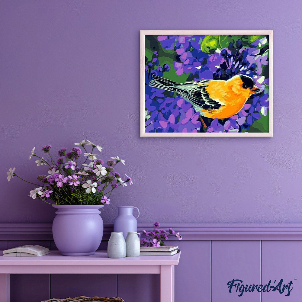 Kit de peinture par numéros pour adultes, oiseaux, fleurs pour enfants, débutants avec pinceaux acryliques et pigments - Peinture à l'huile par numéros - 30,5 x 40,6 cm Kit de peinture par numéros pour adultes, oiseaux, fleurs pour enfants, débutants avec pinceaux acryliques et pigments - Peinture à l'huile par numéros - 30,5 x 40,6 cm