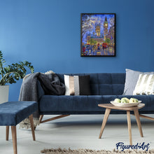 Charger l'image dans la galerie, peinture par numéros | Londres dans la Pénombre | complexe, france, ville | FiguredArt
