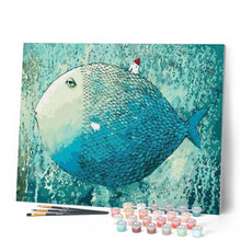Charger l'image dans la galerie, peinture par numéros | Poisson artistique | animaux, france, intermédiaire, poissons | FiguredArt
