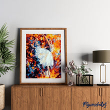 Charger l'image dans la galerie, peinture par numéros | Danseuse en Couleur | danse, intermédiaire | FiguredArt