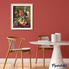 Charger l'image dans la galerie, peinture par numéros | Abondance de Fruits Frais | cuisine, fleurs, intermédiaire | FiguredArt