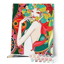 Charger l'image dans la galerie, peinture par numéros | Asiatique Pop Art | envies d’ailleurs, facile, portrait | FiguredArt