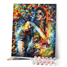 Charger l'image dans la galerie, peinture par numéros | Michael Jackson flamboyant | complexe, Pop Art, portrait | FiguredArt