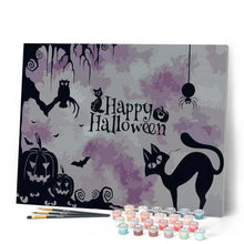 Charger l'image dans la galerie, peinture par numéros | Fond d’écran Halloween | facile, halloween | FiguredArt