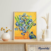 Charger l'image dans la galerie, peinture par numéros | Van Gogh Bouquet d’Iris | facile, fleurs, reproduction, van gogh | FiguredArt