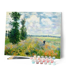 Charger l'image dans la galerie, peinture par numéros | Monet Champ de coquelicots | complexe, france, monet, paysages, reproduction | FiguredArt